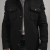 MANTEAU EN LAINE QUATRE POCHES NOIR