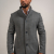 MANTEAU EN LAINE GRIS