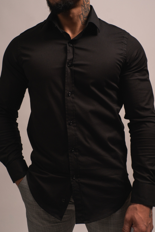 CHEMISE SLIM COULEUR UNIE