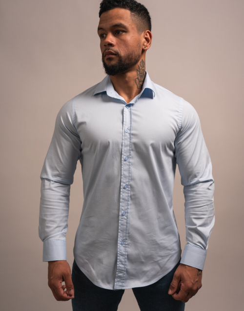 CHEMISE SLIM COULEUR UNIE